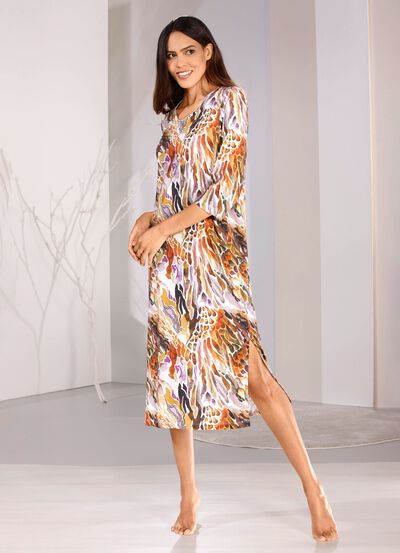 Laurina nachthemd met briljant printdessin 