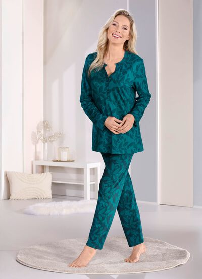 Laurina pyjama met lange mouwen en lange broek 