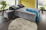 Super comfortabele gestoffeerde hoek met kruk 