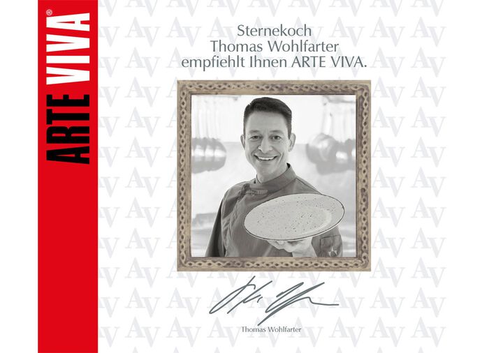 Combiservies, 16-delig, gemaakt van porselein-steengoed in natuurlijke uitstraling 