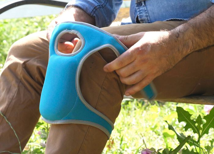 Kniebeschermers met traagschuim 