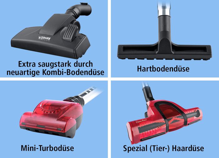 Busstofzuiger met cycloontechnologie 