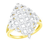 Damesring met 64 briljanten 