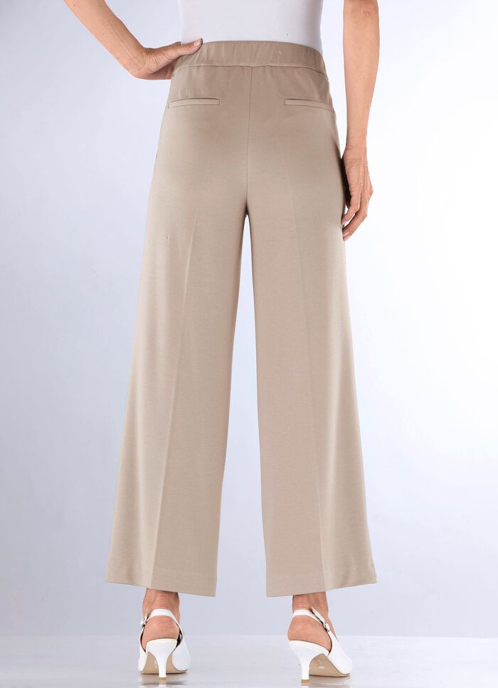 Enkellange, wijde broek 