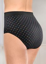 Set van vijf slips met verstevigd buikgedeelte 