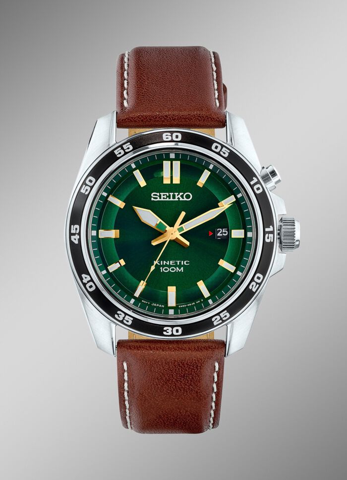 Klassiek Kinetic quartz herenhorloge 