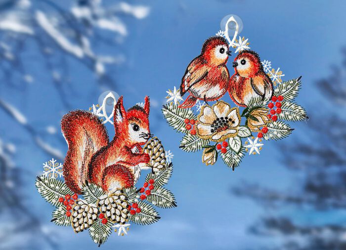 Raamafbeelding eekhoorn 