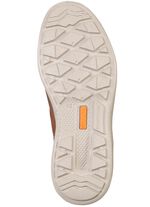 Veterschoen van rundnubuckleer met nappaleren accenten 