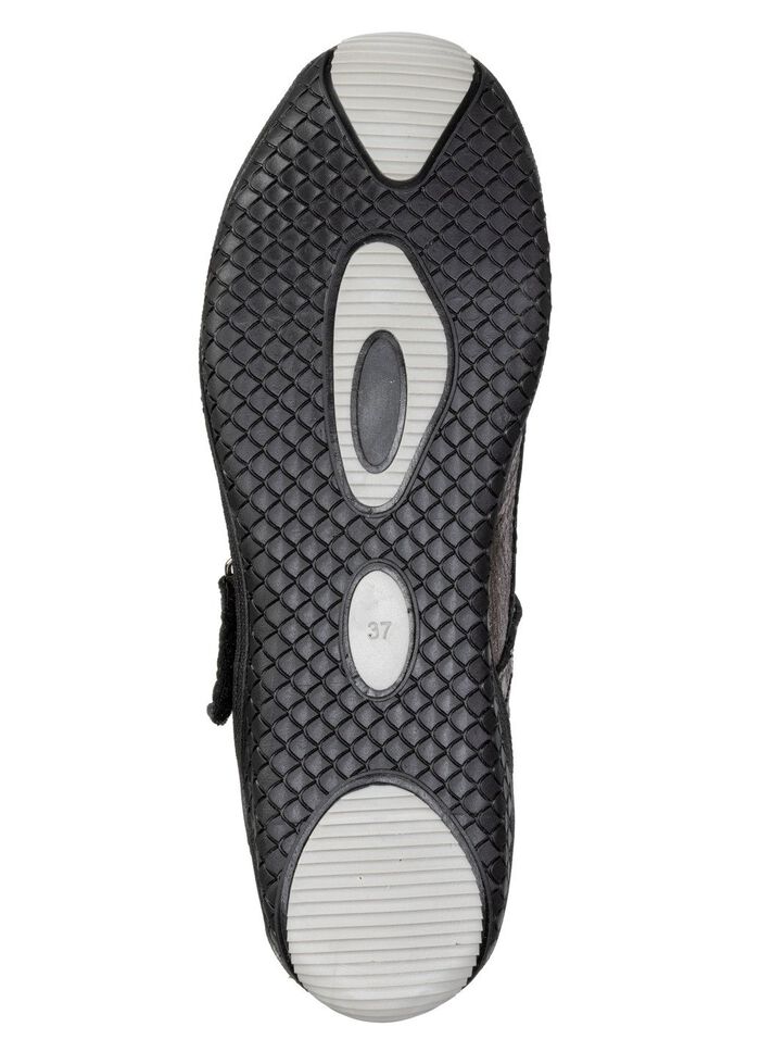 Gemini, klassieke damespantoffels, breedte G, met uitneembaar voetbed ANTIEK BRONS