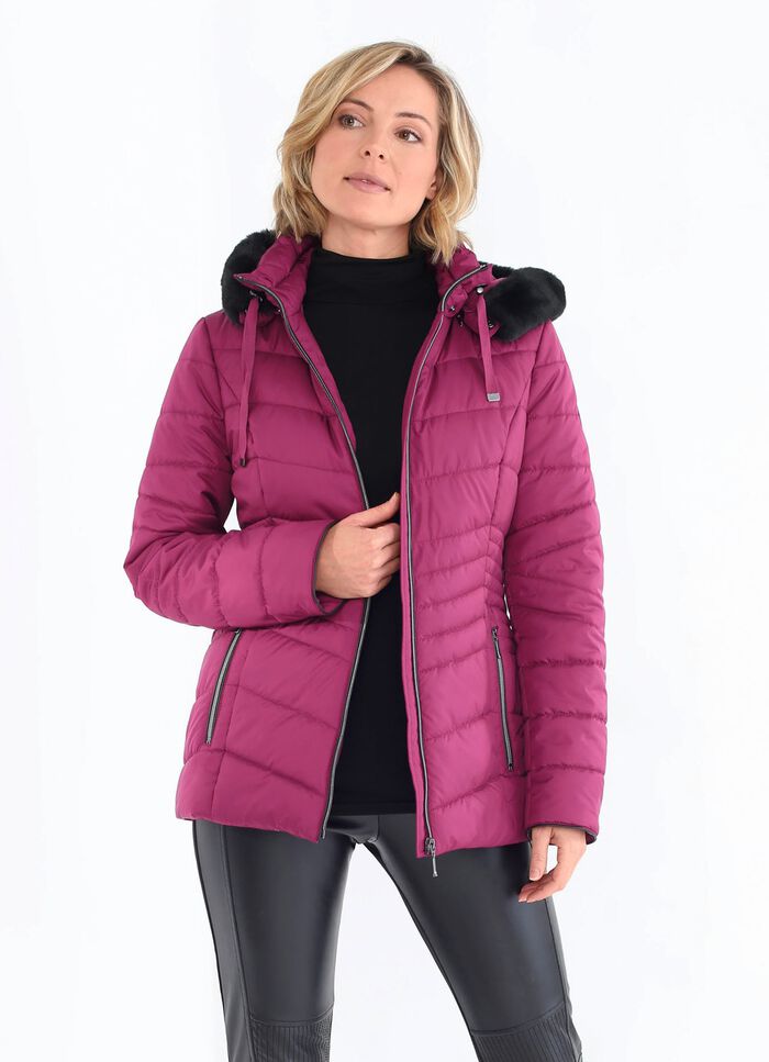Jas in 2 kleuren MAGENTA