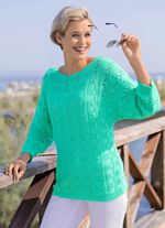 Trui in een mix van patronen 