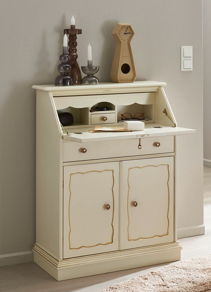 Secretaire met rijke versieringen 