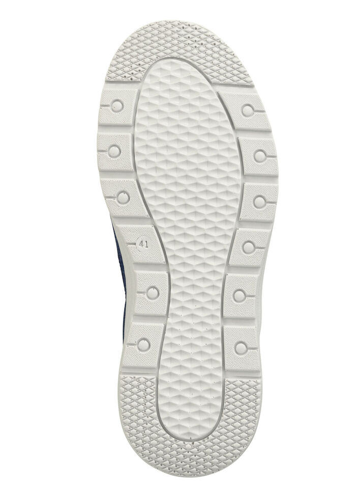 GINO GALANTE pantoffels van denimstof BLAUW