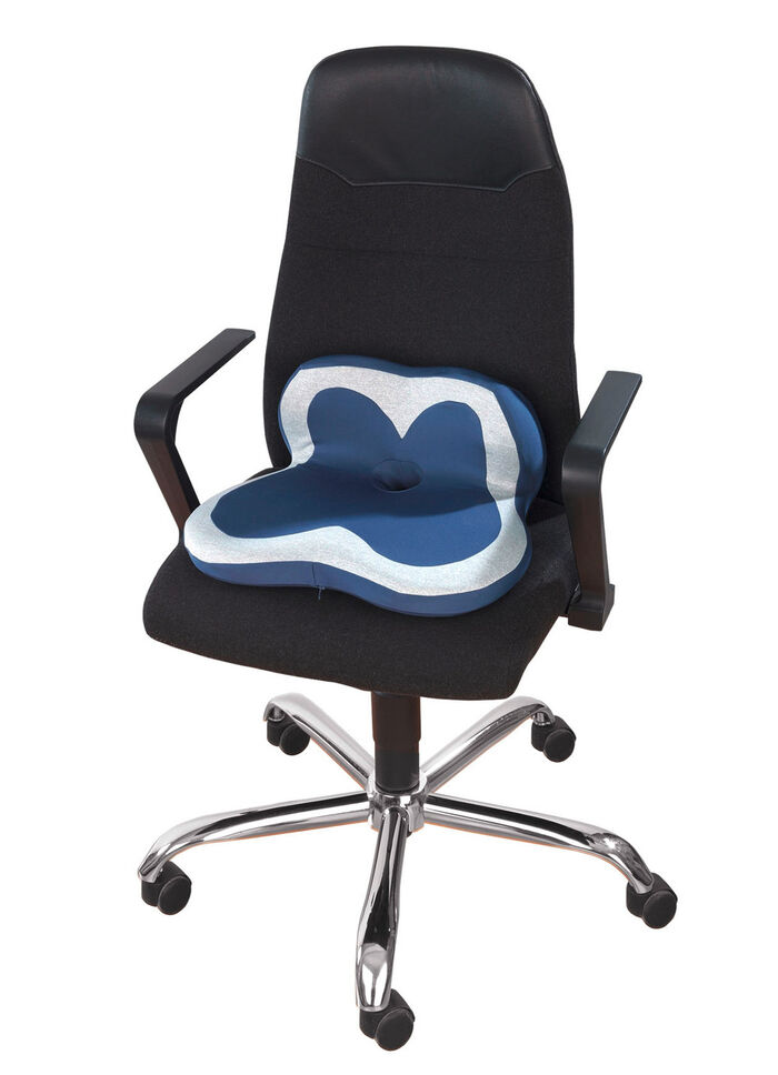 Ergonomisch gevormd zit- en lendenkussen 