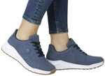 Rieker vetersneakers met uitneembaar voetbed JEANS