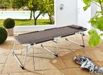 XXL tuinligstoel met 4-voudig verstelbaar hoofdgedeelte 