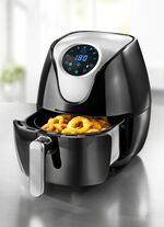 Digitale heteluchtfriteuse voor een waanzinnige prijs ZWART-ZILVER