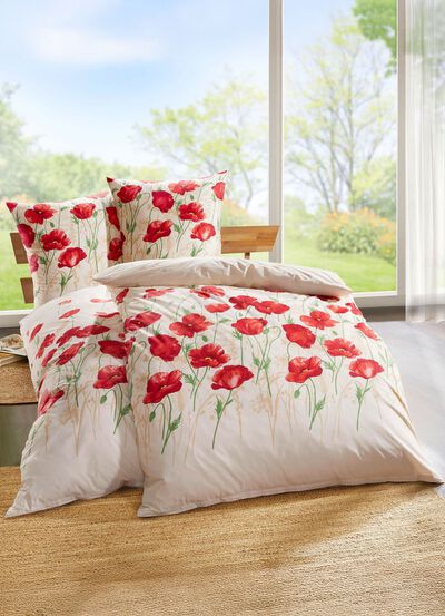 Renforc&eacute;-beddengoedset met ritssluiting 