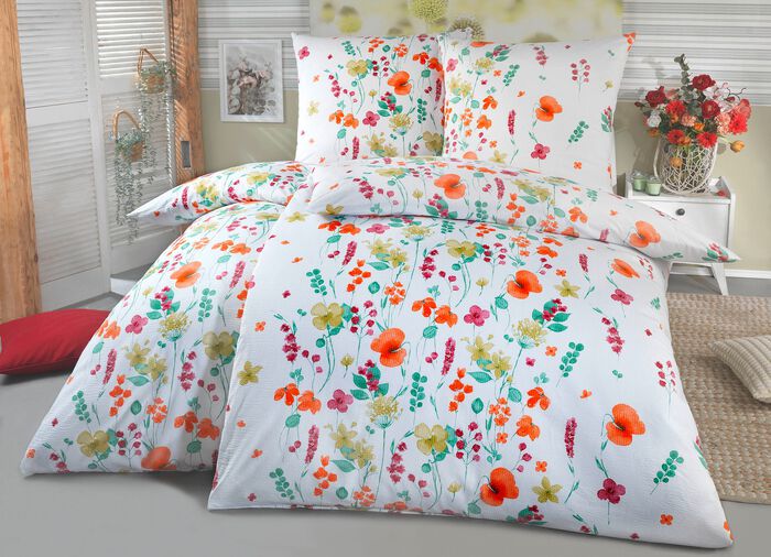 Prachtig beddengoedset van "Kaeppel" ROT