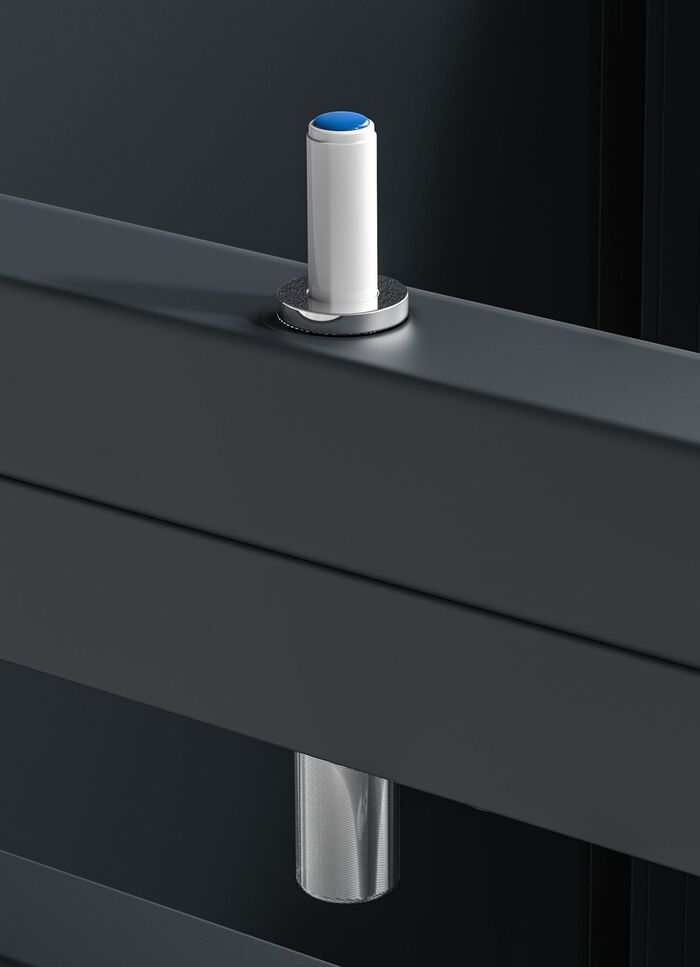 Afvalcontainerbox "Kubus", antraciet 