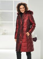 Jas met contrasterende bies 