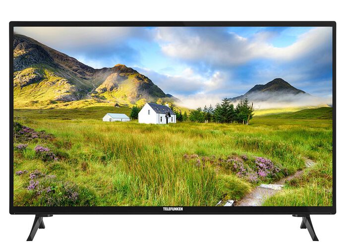 Telefunken Full HD LED televisie voor een geweldige prijs/prestatie verhouding ZWART