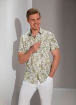 Bedrukt overhemd "Milano Italy". 