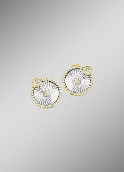 Stralende elegantie: oorbellen met 86 diamanten 