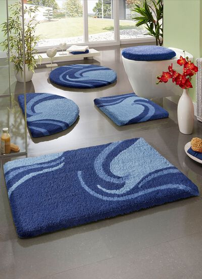 Badkameraccessoireset van "Kleine Wolke" met antislip achterkant 