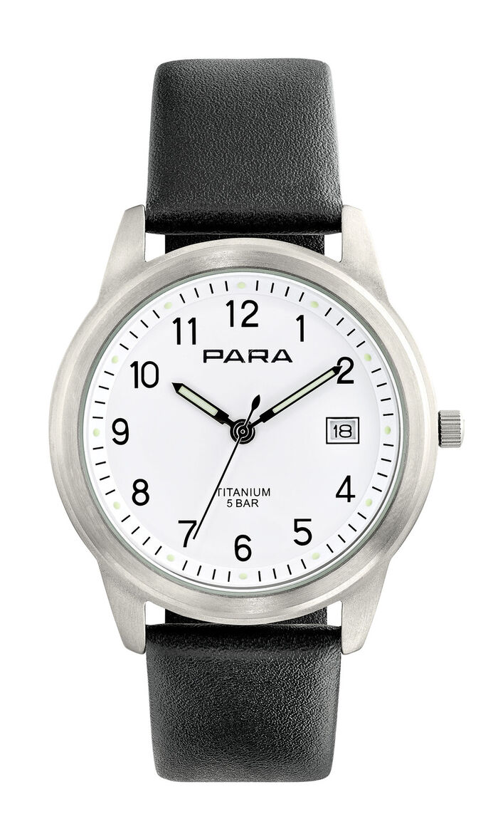 Klassiek kwarts partnerhorloge 