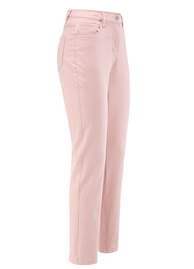 Luxe 7/8-jeans met borduurwerk 