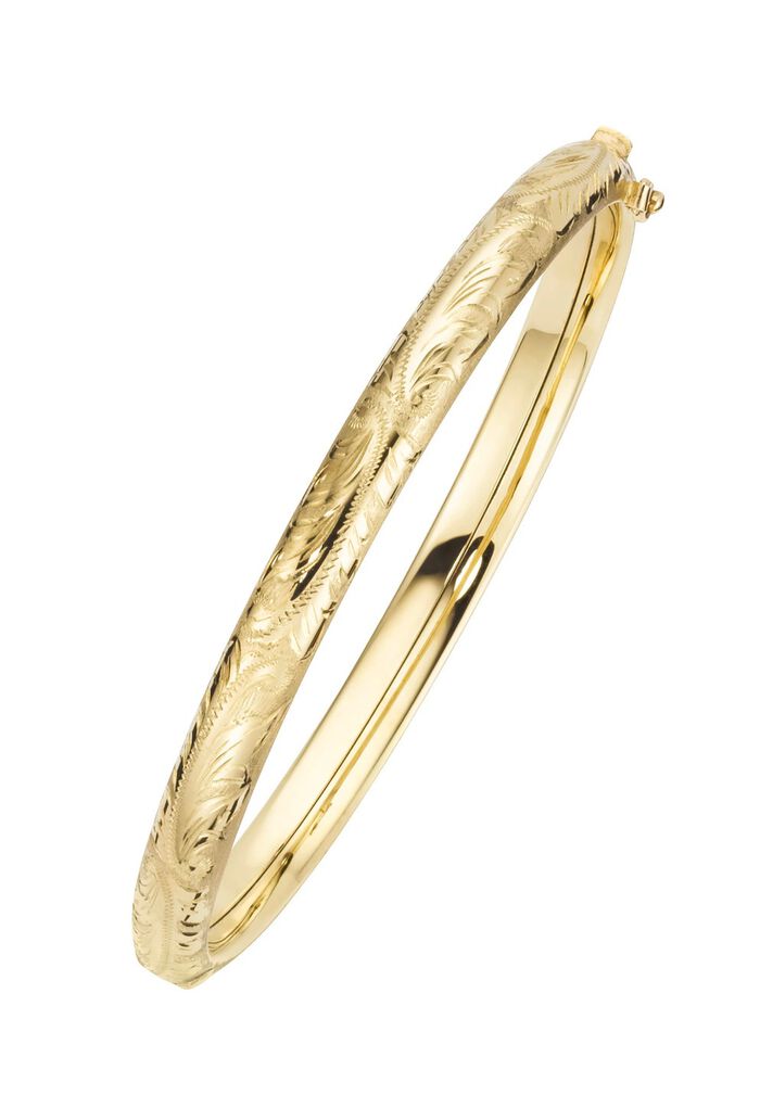 Een geweldige blikvanger: Armband met Weense gravure 