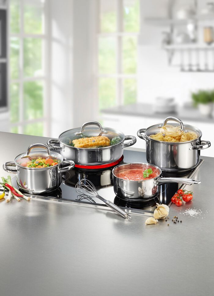 Kookpottenset van roestvrij staal, 8-delig 