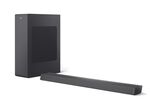 Philips 2.1 soundbar met draadloze subwoofer ZWART