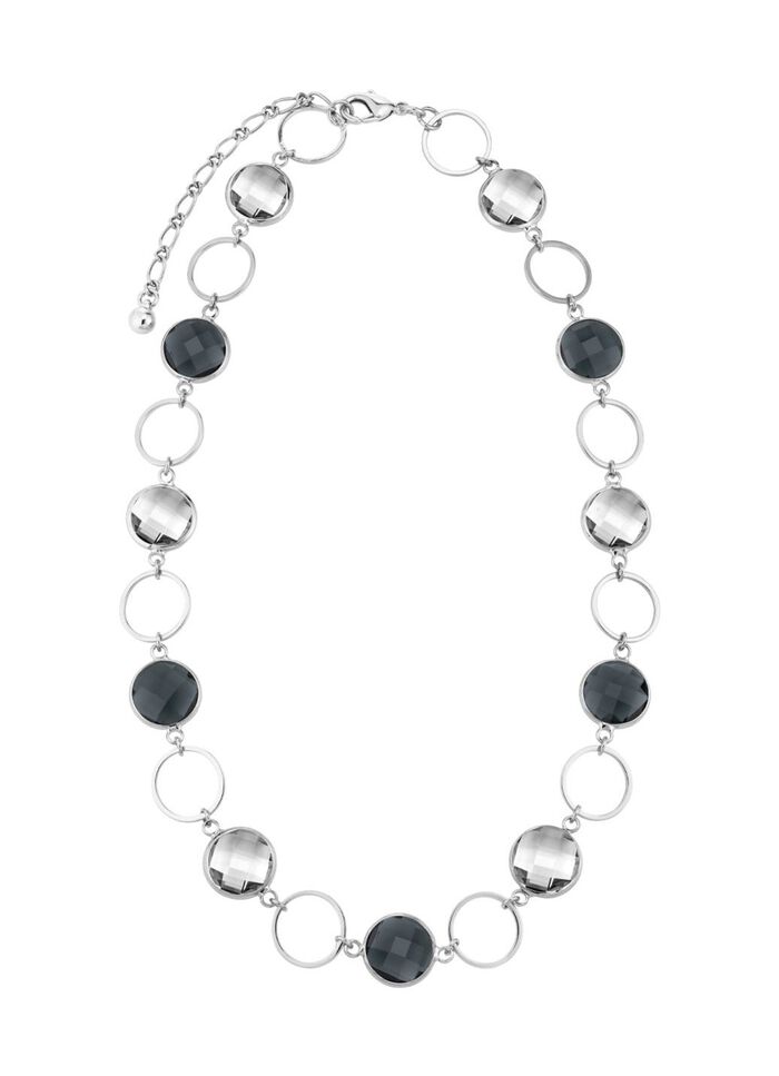 Sieradenset, 3-delig, met kristalstenen 