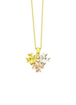 Driekleurige hanger met ankerketting 
