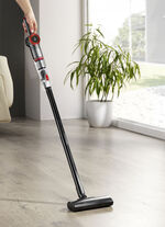 2-in-1 accu-hand- en vloerstofzuiger "MX14 max" met uitgebreide accessoires ZILVER-ROOD