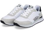 Rieker sneakers met een interessante zebraprint WIT