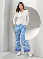 Blouseblazer met schoudervullingen 