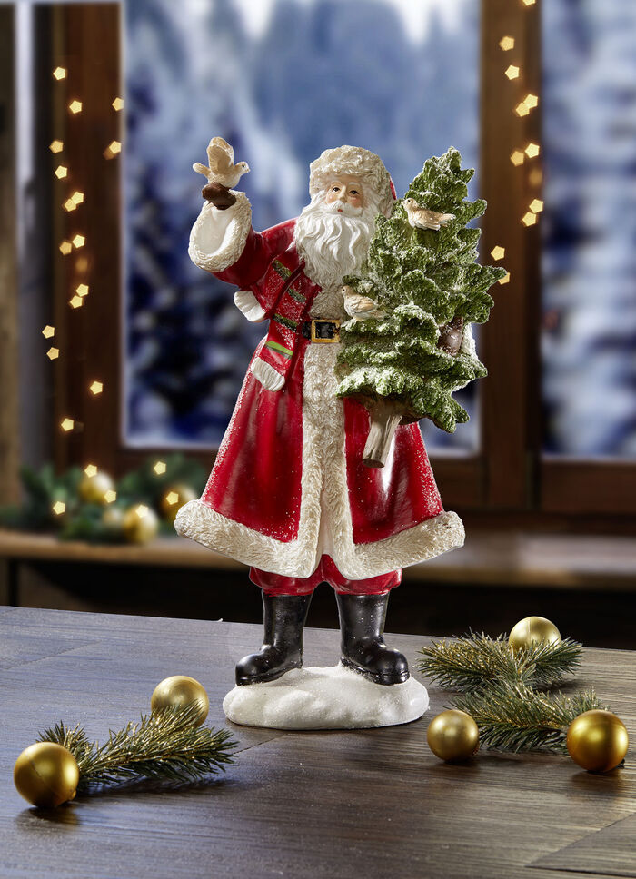 Kerstman gemaakt van polyresin 