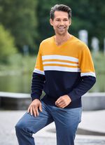 Modieuze V-hals trui 