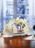 Kaarsenboog met LED-verlichting 