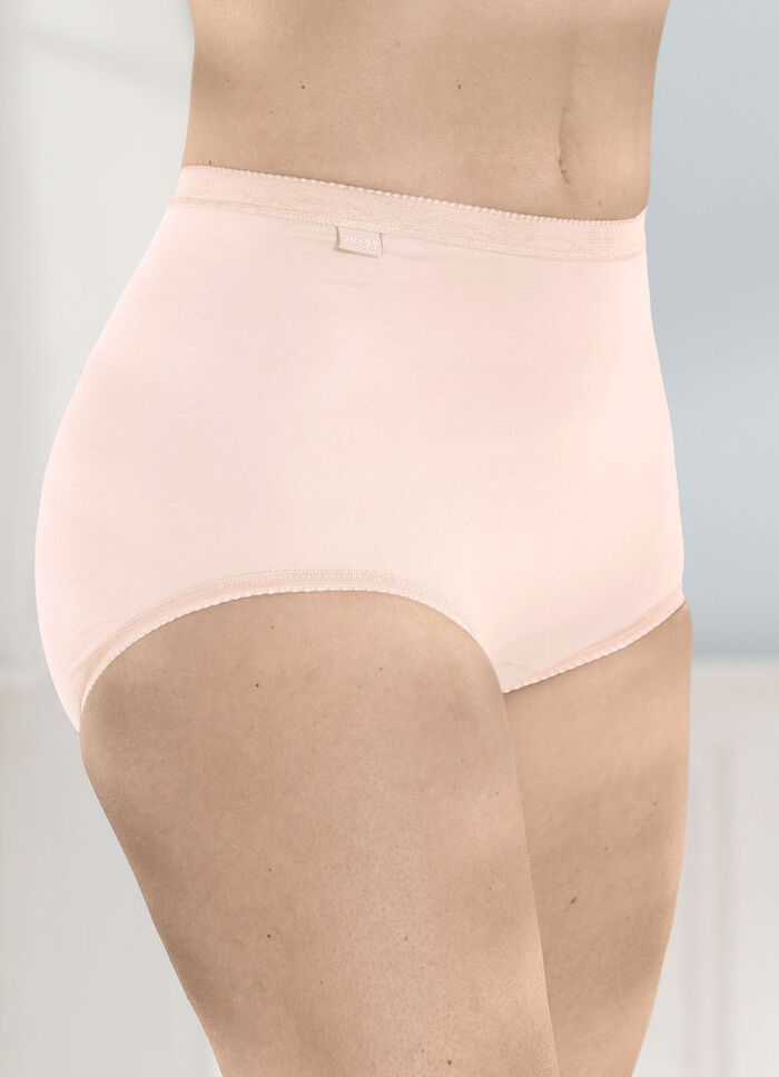 Sloggi vierpack slips met elastische boorden 