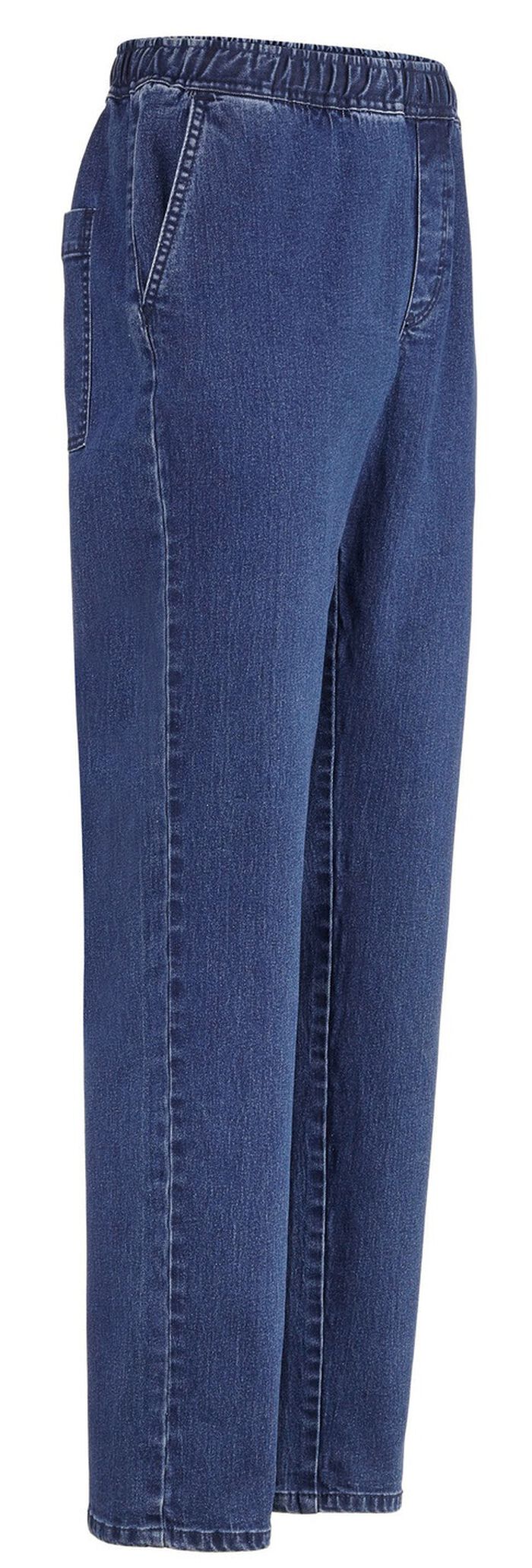 Pull-on jeans in 3 kleuren JEANSBLAUW