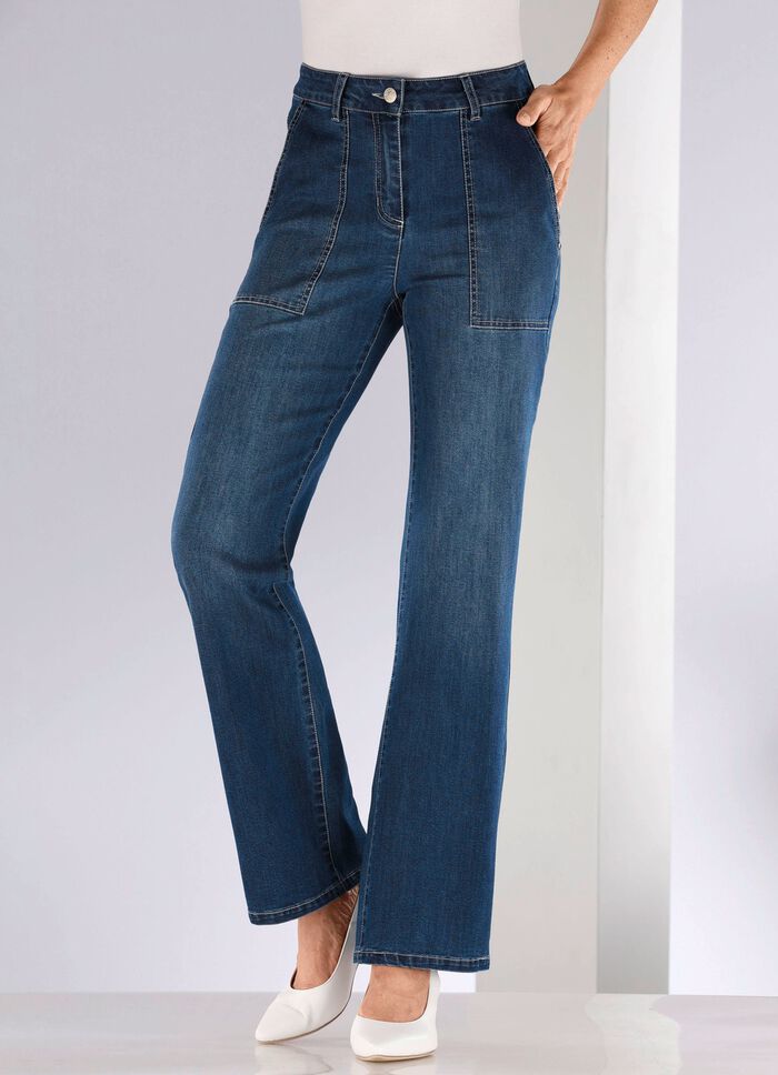 Jeans met 4 zakken 