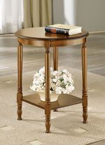 Bijzettafel met gedraaide poten 