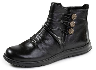 Gemini, modieuze dameslaarzen, winterschoenen, breedte G, met uitneembaar voetbed 