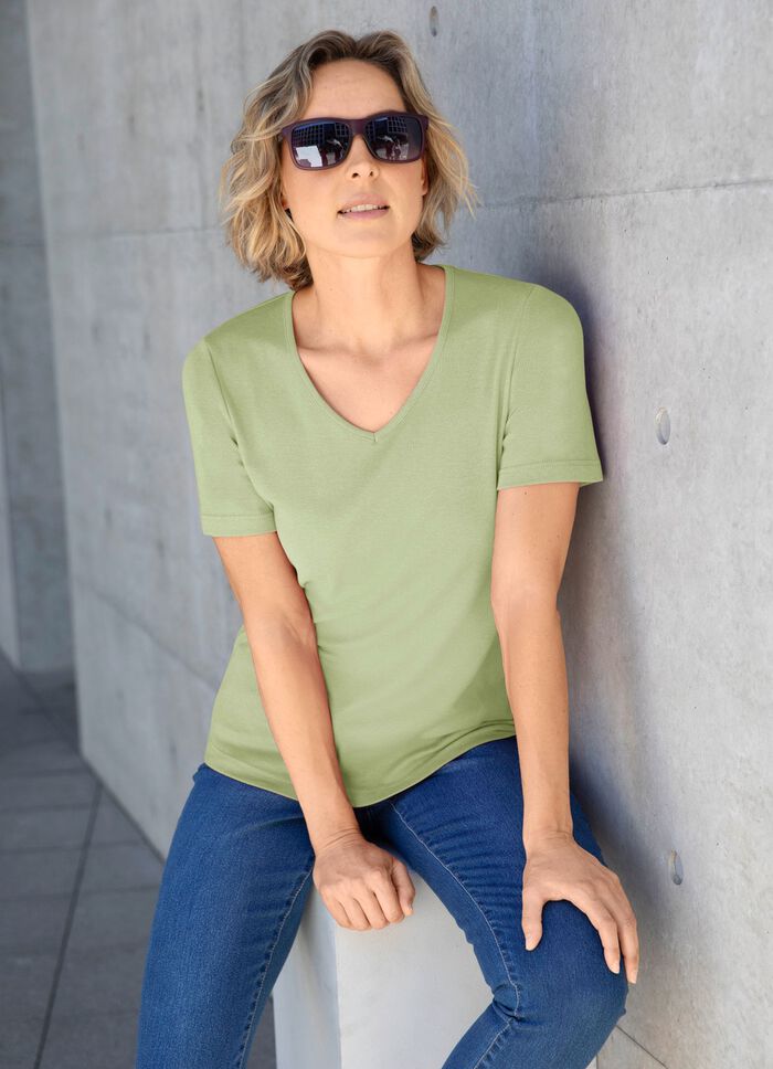 Shirt met hoog draagcomfort in 10 kleuren 