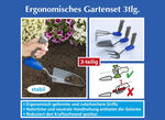 Ergonomische tuinset, 3-delig 