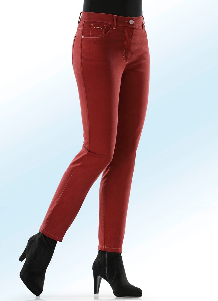 5-pocketbroek die zacht aanvoelt 